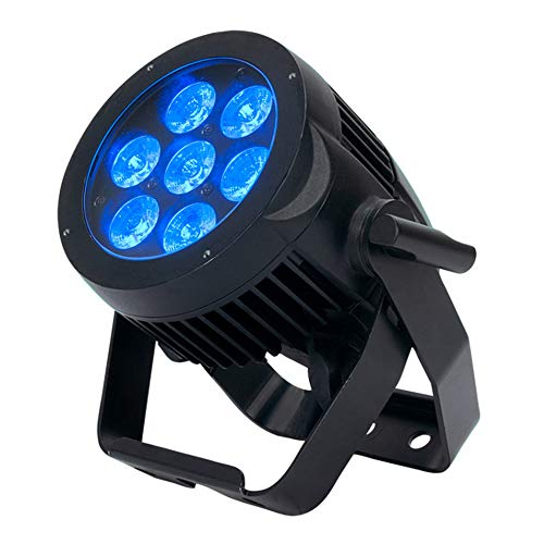 ADJ – 7P HEX IP;7x12W;6 in 1 Hex LEDS With Wired Digital communication Network (HEX700)