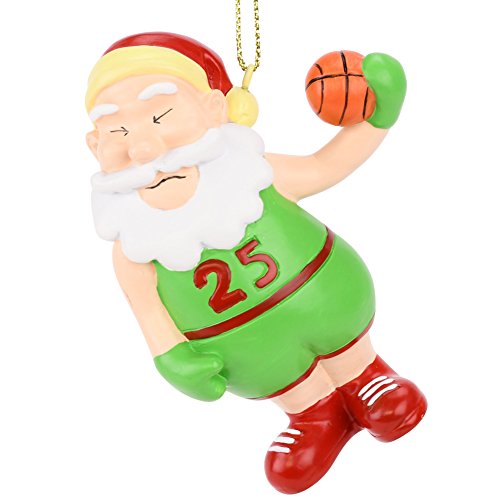 Tree Buddees Air Santa Basketball Christmas Ornament
