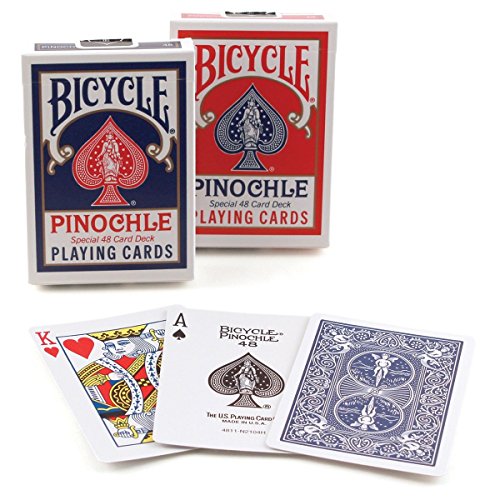(Pack of 4) – Bicycle Pinochle Playing Cards Pack of 4