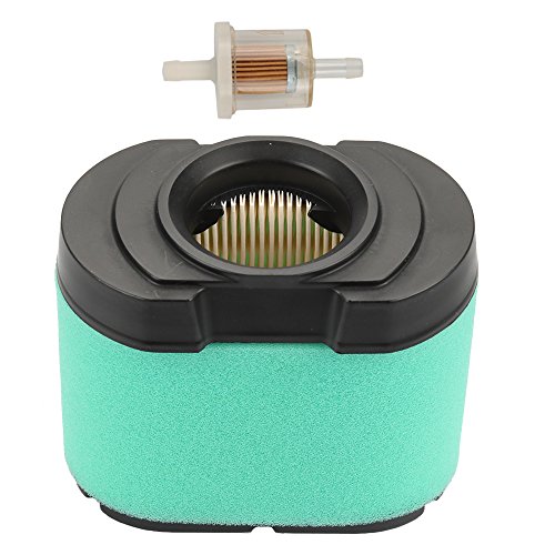 Harbot 792105 276890 Air Filter + Pre Filter + Fuel Filter for Briggs & Stratton 407777 40G777 445667 445877 Engine JD LA165 D160 D170 Z245 MIU11515 GY21057 Lawn Mower 4163206 4163205 21544700