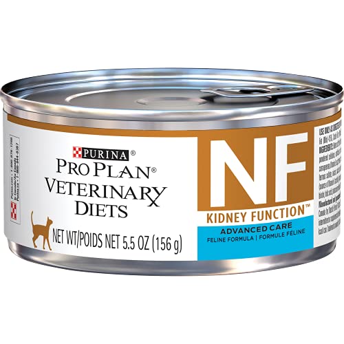 Purina Pro Plan Veterinary Diets NF Kidney Function Advanced Care Feline Formula Adult Wet Cat Food – (24) 5.5 oz. Cans