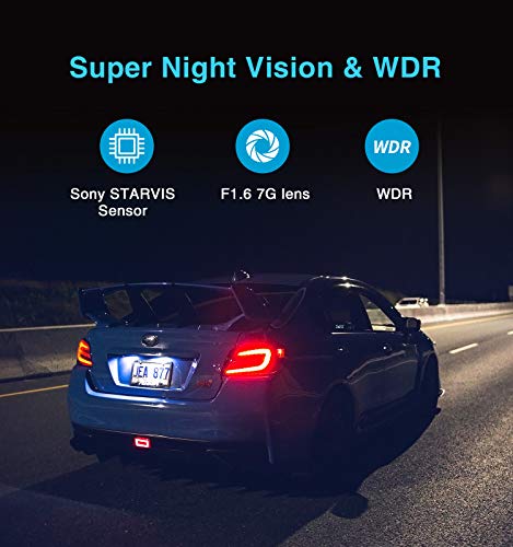 VIOFO A129 Duo Dual Lens Dash Cam Full HD 1080P 140° Wide Angle Front and Rear Dashboard Camera w/GPS WiFi, Parking Mode, Supercapacitor, Low Light Vision G-Sensor | The Storepaperoomates Retail Market - Fast Affordable Shopping