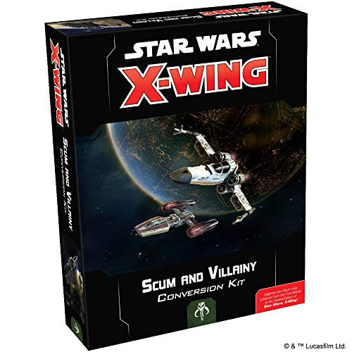 Star Wars X-Wing 2nd Edition Miniatures Game Scum and Villainy CONVERSION KIT | Strategy Game for Adults and Teens | Ages 14+ | 2 Players | Average Playtime 45 Minutes | Made by Atomic Mass Games