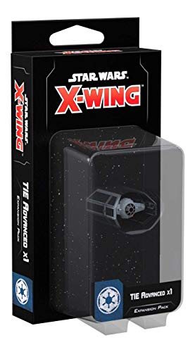 Star Wars X-Wing 2nd Edition Miniatures Game TIE Advanced x1 EXPANSION PACK | Strategy Game for Adults and Teens | Ages 14+ | 2 Players | Average Playtime 45 Minutes | Made by Atomic Mass Games