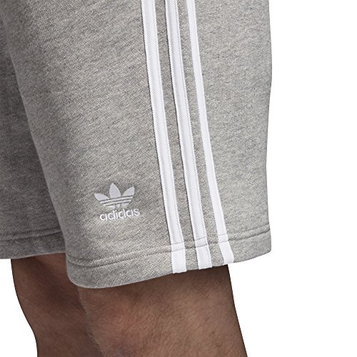 adidas Originals Men’s 3-Stripes Shorts, medium grey heather, X-Large | The Storepaperoomates Retail Market - Fast Affordable Shopping