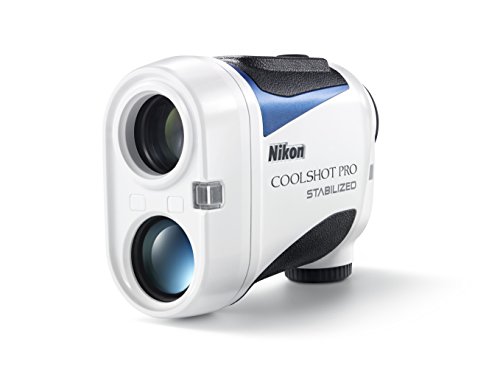 Nikon Coolshot Pro Stabilized Golf Rangefinder Standard Version White, Large