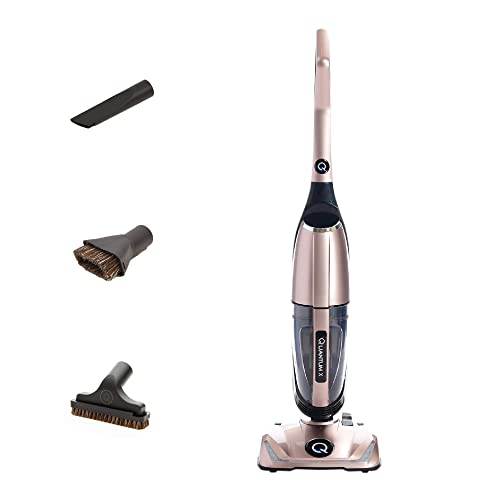 Quantum X Upright Water Filter Vacuum — The Best Bagless Household Vac Cleaner with Water & MicroSilver Filtration to Clean Wet & Dry Messes – Pet, Dog Hair & Toddler Spills on Carpet & Hardwood Floor
