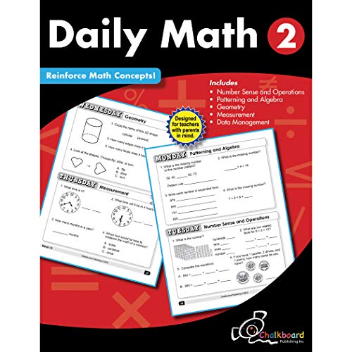 Creative Teaching Press CTP8188 Daily Math Workbook, Grade 2