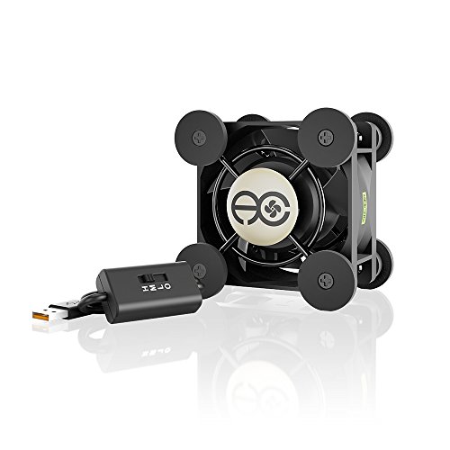 AC Infinity MULTIFAN Mini, Compact 40mm x 20mm USB Fan, UL-Certified for VR Gear, Aquarium, Roku, Router, Raspberry Pi, Cosplay, Helmet Cooling Ventilation