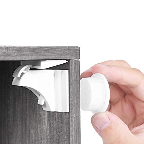 Child Safety Magnetic Cabinet Locks(20 Locks + 3 Keys), Baby Proof, No Tools Or Screws Needed – Norjews
