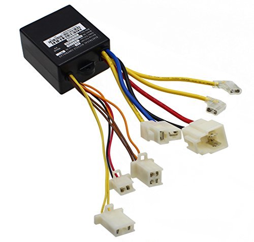 24V Control Module, 7 Connectors, 4-Wire Throttle, Fits for Razor E100(V10+), E125 (V10+), E150 (All Version), eSpark(All Version), Trikke E2 (All Version), Model: ZK2400-DP-LD (ZK2400-DP-FS)
