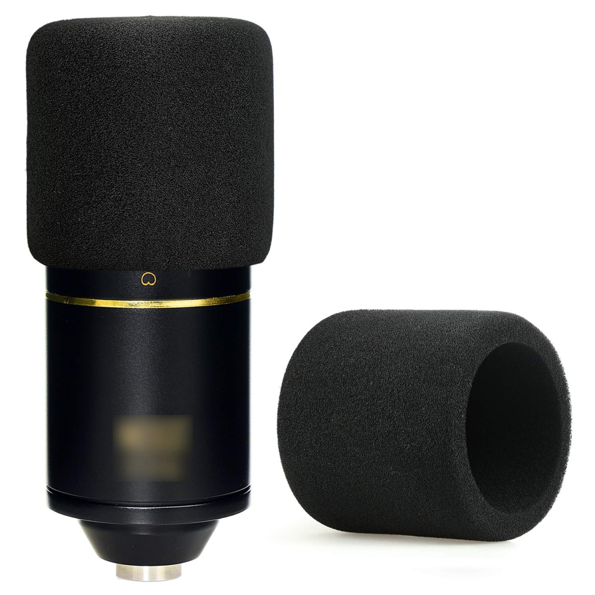 YOUSHARES MXL 770 990 Microphone Foam Windscreen – Mic Foam Cover As a Pop Filter (Black) | The Storepaperoomates Retail Market - Fast Affordable Shopping