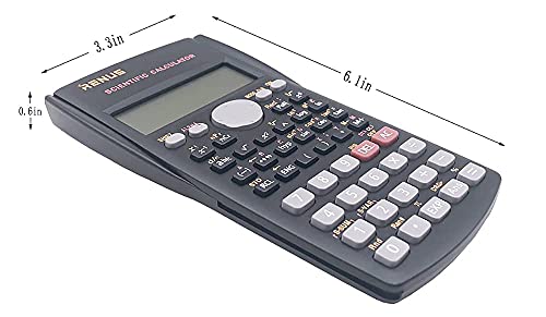 RENUS 8 Packs, 2-Line Engineering Scientific Calculator Function Calculator for Student and Teacher 16 AAA Batteries Included | The Storepaperoomates Retail Market - Fast Affordable Shopping