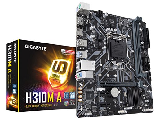 GIGABYTE H310M A (LGA1151/ Intel/ H310/ Micro ATX/ DDR4/ HDMI 1.4/ M.2/ Motherboard)