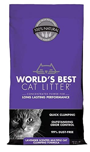World’s Best Cat Litter Extra Strength Lavender 7 lbs