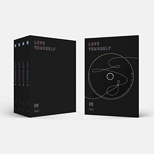 BTS-[Love Yourself 轉’Tear’] 3rd Album Random Ver CD+104p PhotoBook+20p Mini Book+1p PhotoCard+1p Staing PhotoCard+Pre-Order Benefit K-POP Sealed
