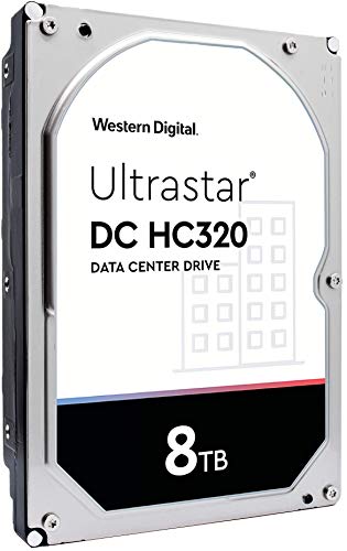 HGST WD Ultrastar DC HC320 8TB 7200 RPM SATA 6Gb/s 3.5-Inch Enterprise Hard Drive (HUS728T8TALE6L4)