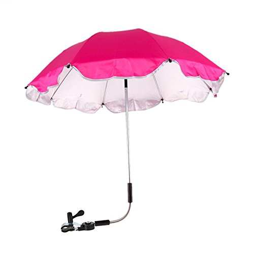Homebeast Umbrella Sunshade Parasol Rain Canopy Cover for Baby Stroller Wheelchair Pushchair Protection UV Rays Umbrella