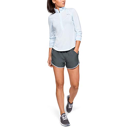 Under Armour Women’s Fly By Running Shorts , Grey (043)/Reflective , X-Small