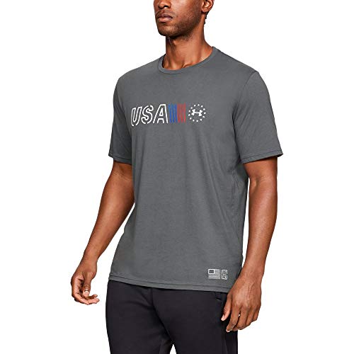 Under Armour Freedom Simple Branded 2, Pitch Gray//Gray Flux, Small