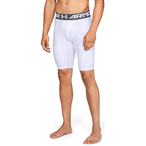 Under Armour Men’s Football 6 Pocket Girdle , White (100)/Graphite, Small | The Storepaperoomates Retail Market - Fast Affordable Shopping