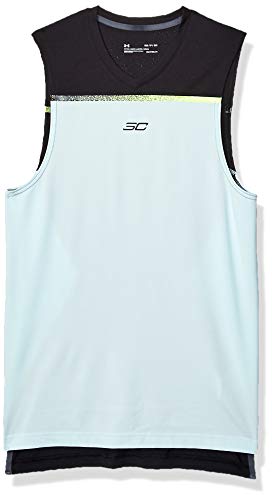 Under Armour SC30 Ultra Performance Tank, Fuse Teal//Black, Small
