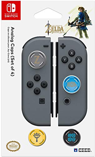 HORI Nintendo Switch Analog Caps (Legend of Zelda Edition) Set of Four Officially Licensed By Nintendo – Nintendo Switch