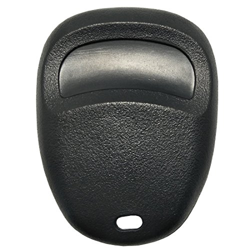 Replacement Key Fob Case Shell for GM Chevrolet Buick Cadillac Pontiac GMC 4 Buttons Pad Cover Keyless Entry Remote Car Key Casing (Black) | The Storepaperoomates Retail Market - Fast Affordable Shopping