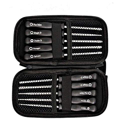 DFuerdivn (Set of 10 Pcs) Carburetor Adjustment Tool with Case, Tune-up Adjusting Tool for Common 2 Cycle Small Engine Trimmer Weed Eater Chainsaw Carb Adjustment Tool