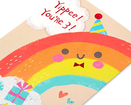 American Greetings 3rd Birthday Card (Yippee) | The Storepaperoomates Retail Market - Fast Affordable Shopping