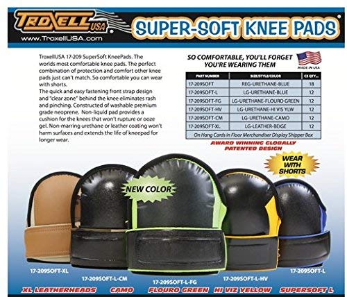 TROXELL USA – SuperSoft 109 Knee Pad (Med/Reg Size, Bagged in Pairs | The Storepaperoomates Retail Market - Fast Affordable Shopping