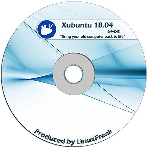 Xubuntu Linux 18.04 DVD – FAST Desktop Live DVD – Official 64-bit Release