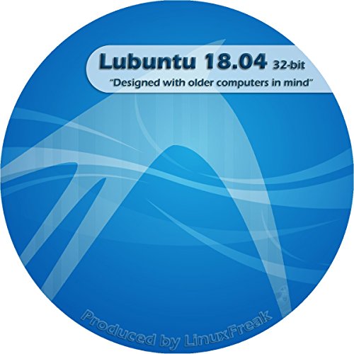 Lubuntu Linux 18.04 DVD – FAST Desktop Live DVD – Official 32-bit Release