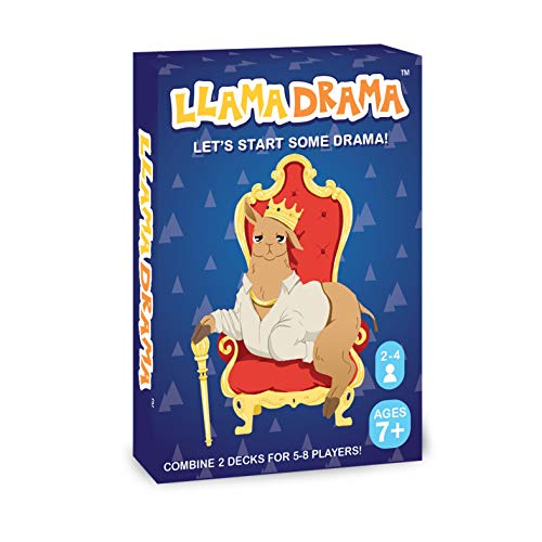 Llama Drama Card Game (1 Pack Original) Waterproof & Tear-Proof – Easy to Learn Fun to Play