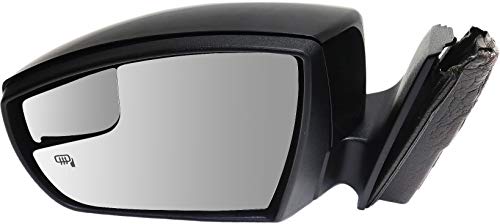 Kool Vue Mirror Driver Side Compatible with 2012-2014 Ford Focus Power Glass, Heated, With Puddle Light – FO1320464