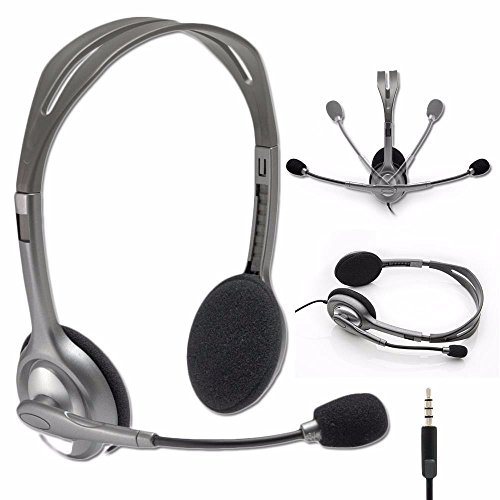 Logitech Stereo Headset H111/H110 with Noise Cancelling Microphone