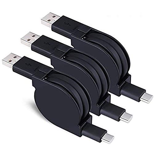 USB Type C Cable,Sicodo USB C Cable Cords 3 Pack (3.3ft) Fast Charger Cord Compatible with Samsung Galaxy S23 S22 S21 FE S20 Ultra S20+ S10e Plus,LG G6 V40 V30 V20,Moto,Google Pixel 7 Pro,New MacBook