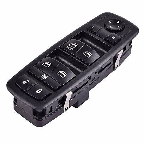PUENGSI Driver Side Master Power Window Switch Compatible with 2008-2012 Dodge Nitro & Jeep Liberty, 2009-2010 Dodge Journey, Replaces OE # 4602632AG 4602632AH 4602632AF