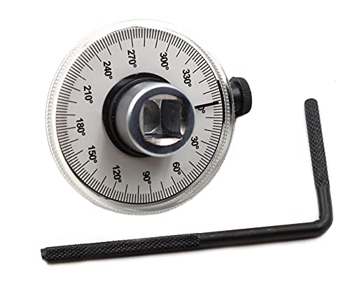 Preamer Adjustable Torque Wrench 1/2 Drive Angle Gauge Torque Wrench Meter Measure Car Garage Tool