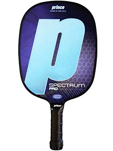 Prince Spectrum Pro Pickleball Paddle | Blue | 4 3/8″ Large Grip | Standard Weight