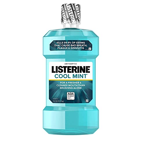 Product of Listerine Cool Mint Antiseptic Mouthwash, 2 pk./1.5L – Oral Rinse & Mouthwash [Bulk Savings]