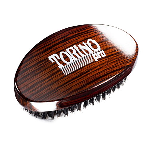 Torino Pro Wave Brush #730 By Brush King – Medium Curve 360 Waves Palm Brush – ALL Purpose 360 Waves Brush