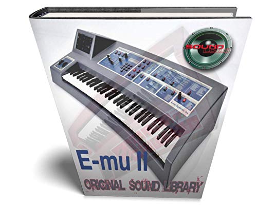 E-mu Emulator II – Large Original 24bit Multi-Layer WAVe/Kontakt Samples/Loops Studio Library 10.3GB; FREE USA Continental Shipping on DVD or download