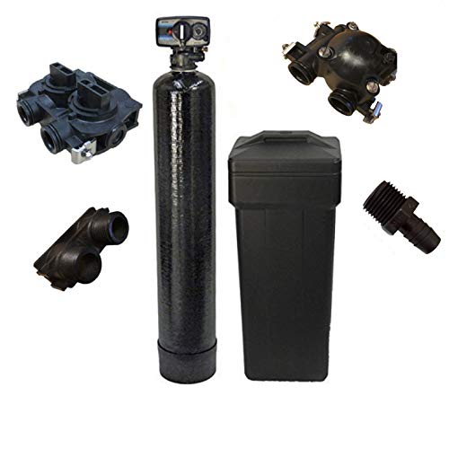 DuraWater Mechanical Fleck 5600 Metered Water Softener With USA Tanks Ships Loaded (48,000 Grains, 8% Resin)