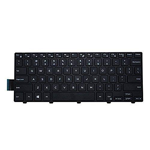 LeFix Replacement for US Non-Backlit Keyboard Dell Inspiron 14 3000 (3441), (3442)|14 5000 (5442), (5445), (5447), (5448), (5451)|14 7000 (7447)| Latitude 14 3000 (3450), (3460), (3470), (3480)