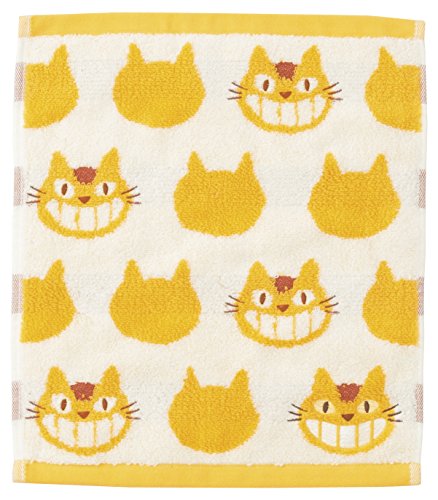 Studio Ghibli via Bluefin My Neighbor Totoro Hand Towel Smile Cat Bus Cotton 100% Studio Ghibli,Wash Towel,1005016000