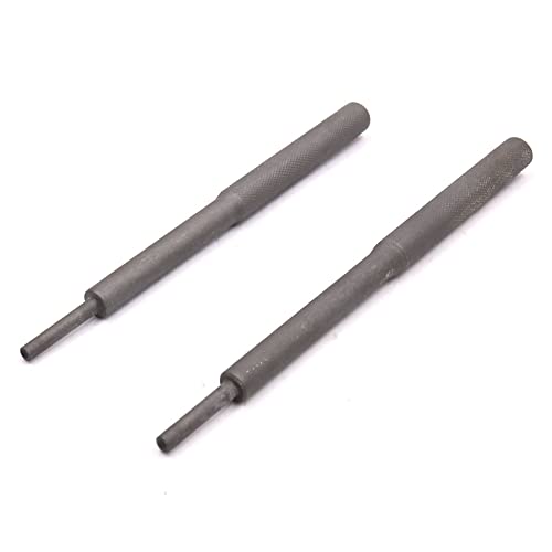uxcell 2pcs Dark Gray Universal Valve Guide Remover Grinding Stick Lapping Tool for Car