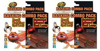 Zoo Med 2 Pack of Day/Night Light Basking Combo Pack, Each Pack Contains 1 Day and 1 Night Bulb | The Storepaperoomates Retail Market - Fast Affordable Shopping