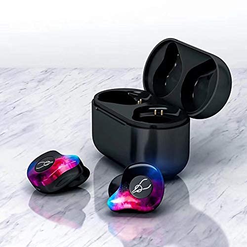 Sabbat X12 PRO 3D Clear Sound True Wireless Earbuds Blutooth 5.2 TWS Stereo Earphones A week’s Endurance with Built-in Mic and Charging Case for iPhone, Samsung, iPad, Android(Flames)