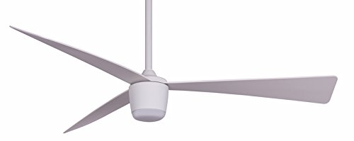Star Fans star 7 Downrod Mount, 3 white Blades Ceiling fan with 68 watts light, White